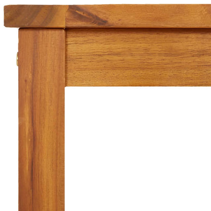 vidaXL Garden Bench 80x35x45 cm Solid Wood Acacia - Brown