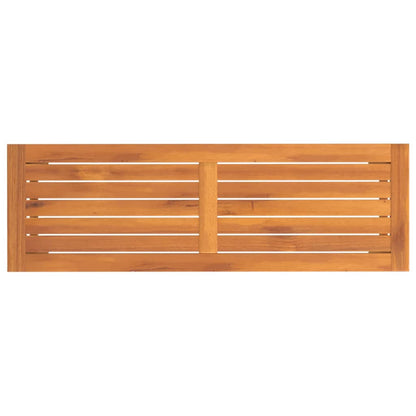 vidaXL Garden Bench 110x35x45 cm Solid Wood Acacia - Brown