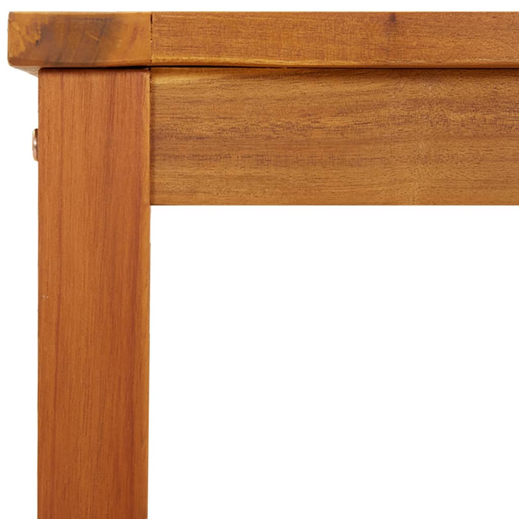 vidaXL Garden Bench 110x35x45 cm Solid Wood Acacia - Brown