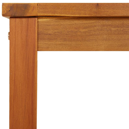 vidaXL Garden Bench 110x35x45 cm Solid Wood Acacia - Brown