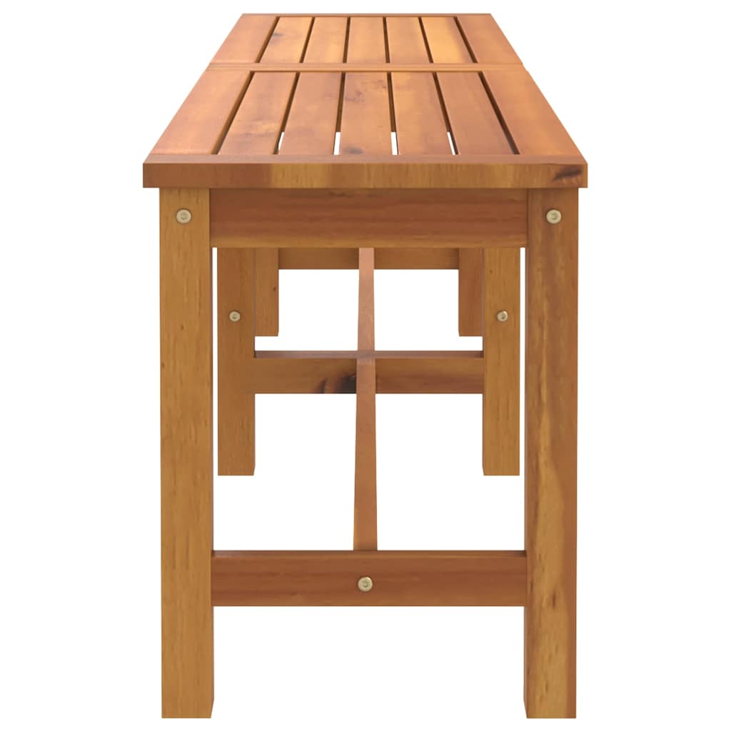 vidaXL Garden Bench 150x35x45 cm Solid Wood Acacia - Brown
