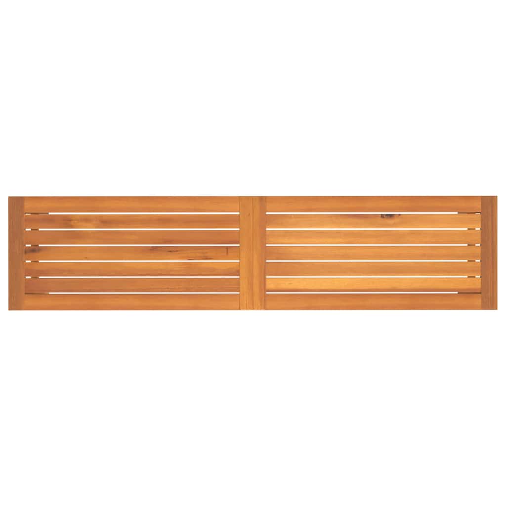vidaXL Garden Bench 150x35x45 cm Solid Wood Acacia - Brown