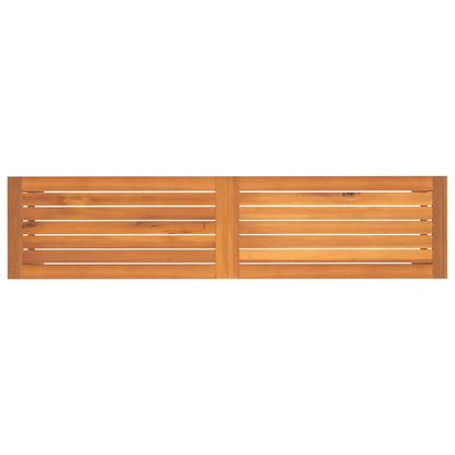 vidaXL Garden Bench 150x35x45 cm Solid Wood Acacia - Brown