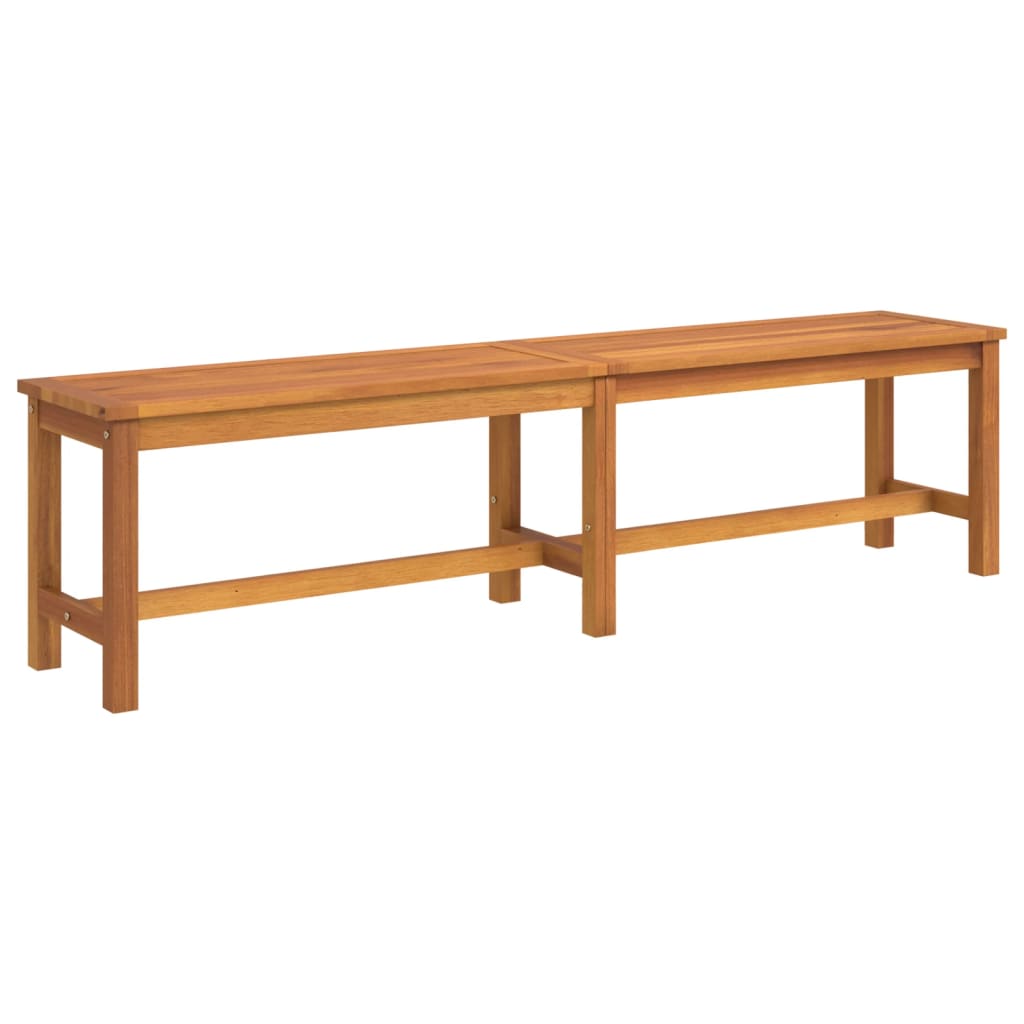 vidaXL Garden Bench 180x35x45 cm Solid Wood Acacia - Brown