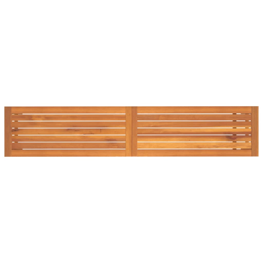 vidaXL Garden Bench 180x35x45 cm Solid Wood Acacia - Brown