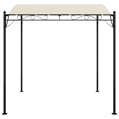 vidaXL Canopy Cream 2x2.3 m 180 g/m² Fabric and Steel