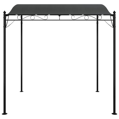vidaXL Canopy Anthracite 2x2.3 m 180 g/m² Fabric and Steel