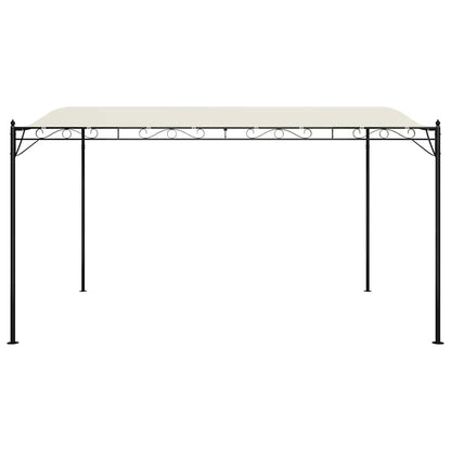 vidaXL Canopy Cream 4x3 m 180 g/m² Fabric and Steel