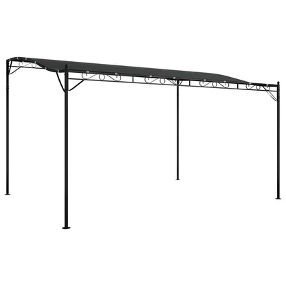 vidaXL Canopy Anthracite 4x3 m 180 g/m² Fabric and Steel