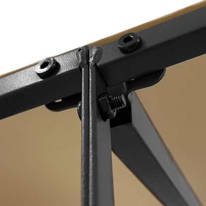 vidaXL Canopy Taupe 4x3 m 180 g/m² Fabric and Steel