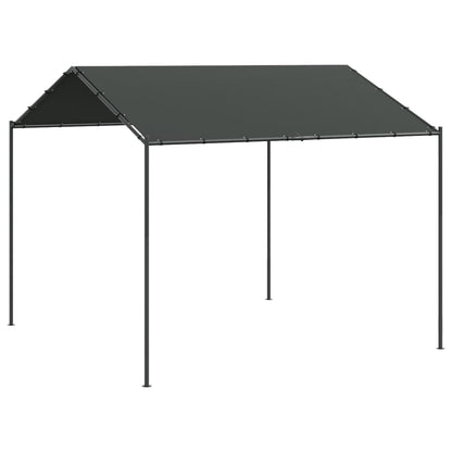 vidaXL Canopy Tent Anthracite 4x4 m Steel and Fabric