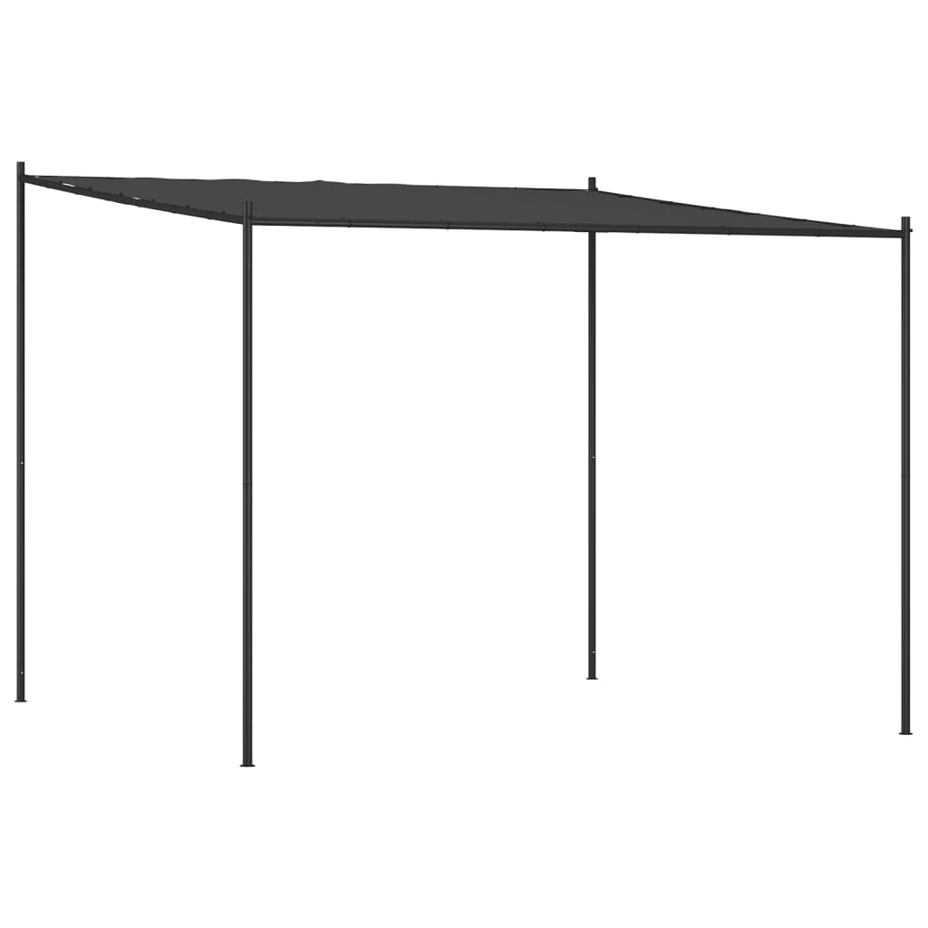 vidaXL Gazebo Anthracite 3x3 m 180 g/m² Fabric and Steel