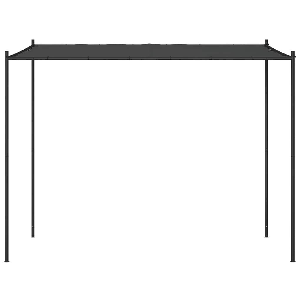 vidaXL Gazebo Anthracite 3x3 m 180 g/m² Fabric and Steel