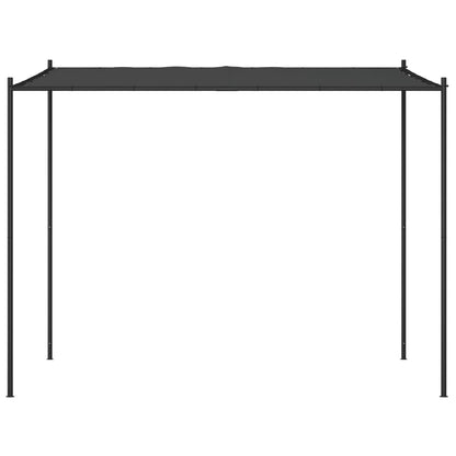 vidaXL Gazebo Anthracite 3x3 m 180 g/m² Fabric and Steel