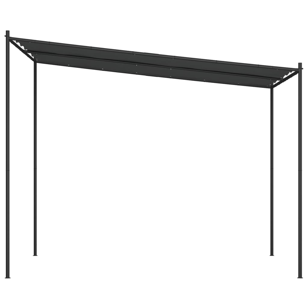 vidaXL Gazebo Anthracite 3x3 m 180 g/m² Fabric and Steel