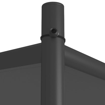 vidaXL Gazebo Anthracite 3x3 m 180 g/m² Fabric and Steel