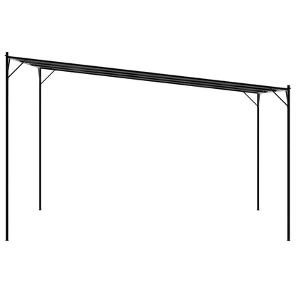 vidaXL Gazebo Anthracite 4x4 m 180 g/m² Fabric and Steel