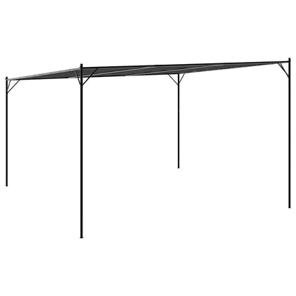 vidaXL Gazebo Anthracite 4x4 m 180 g/m² Fabric and Steel