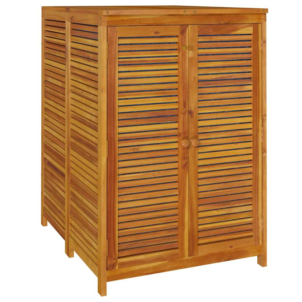 vidaXL Garden Storage Box 70x87x104 cm Solid Wood Acacia - Brown