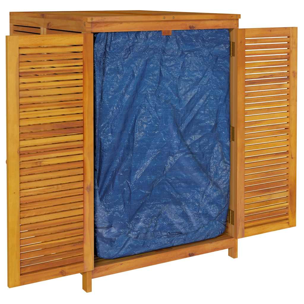 vidaXL Garden Storage Box 70x87x104 cm Solid Wood Acacia - Brown