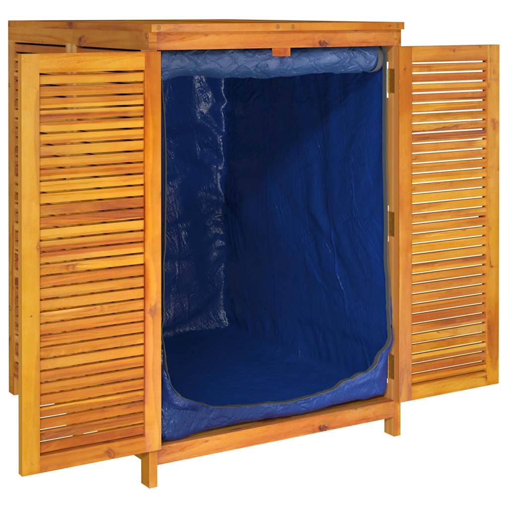 vidaXL Garden Storage Box 70x87x104 cm Solid Wood Acacia - Brown