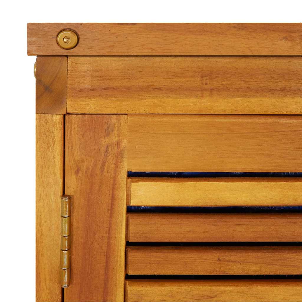 vidaXL Garden Storage Box 70x87x104 cm Solid Wood Acacia - Brown