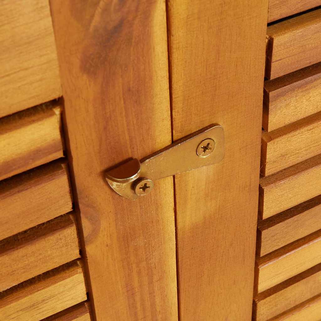 vidaXL Garden Storage Box 70x87x104 cm Solid Wood Acacia - Brown