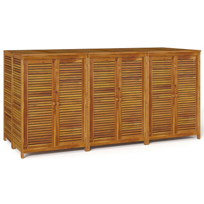 vidaXL Garden Storage Box 210x87x104 cm Solid Wood Acacia - Brown