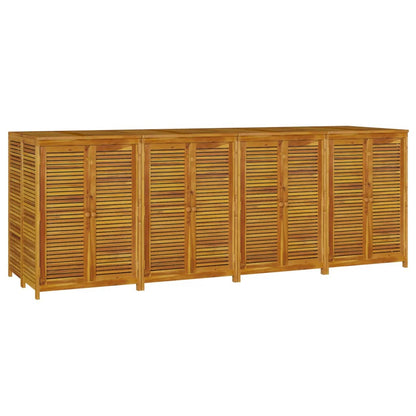 vidaXL Garden Storage Box 280x87x104 cm Solid Wood Acacia - Brown