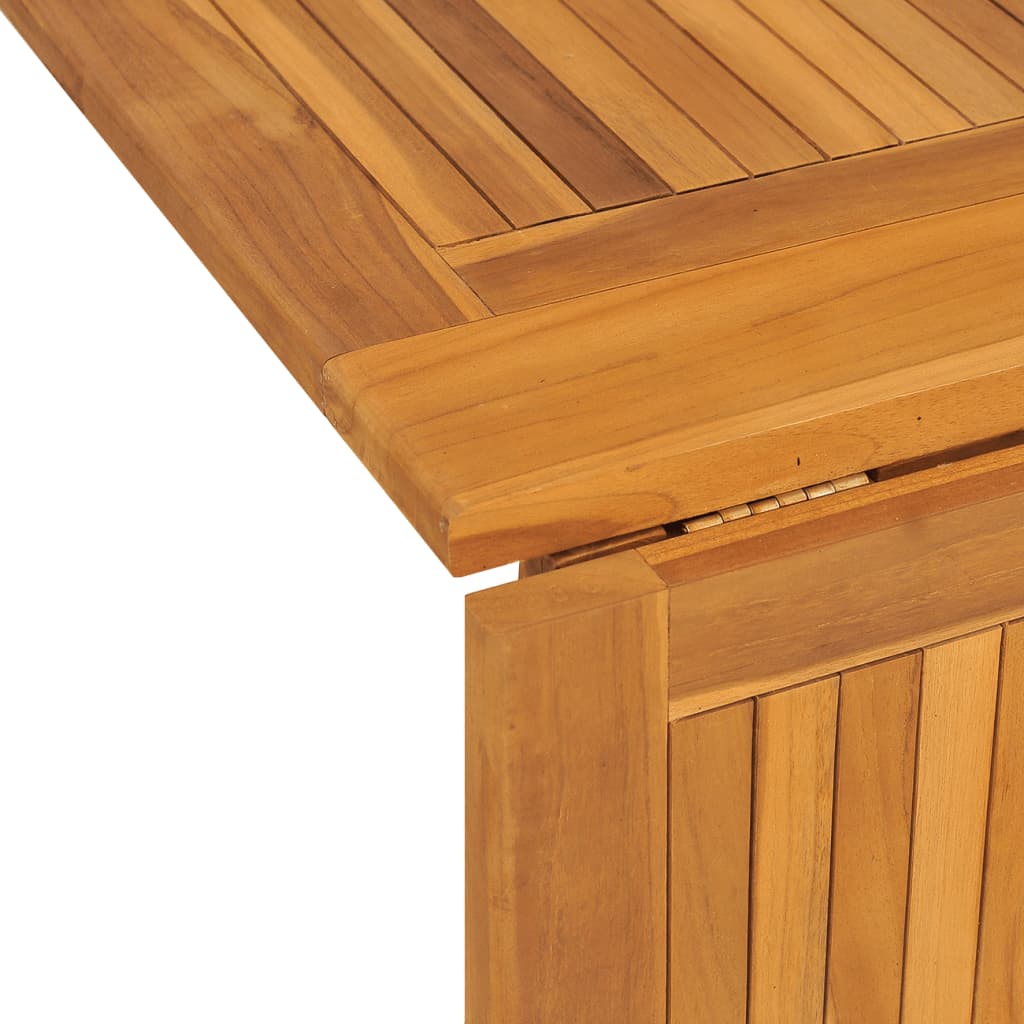 vidaXL Folding Butterfly Garden Table 150x90x75 cm Solid Wood Teak - Brown