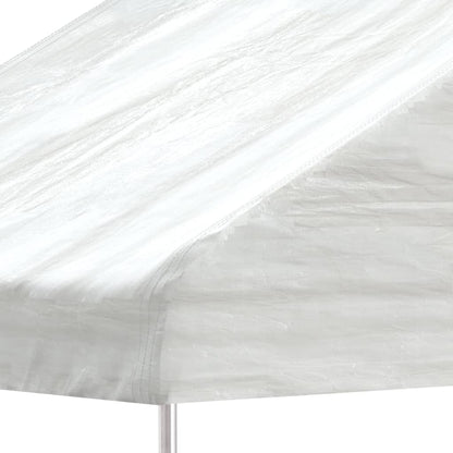 vidaXL Gazebo with Roof White 8.92x4.08x3.22 m Polyethylene