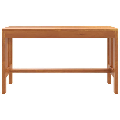 vidaXL Garden Bench 80 cm Solid Wood Eucalyptus - Brown - 80 x 35 x 45 cm