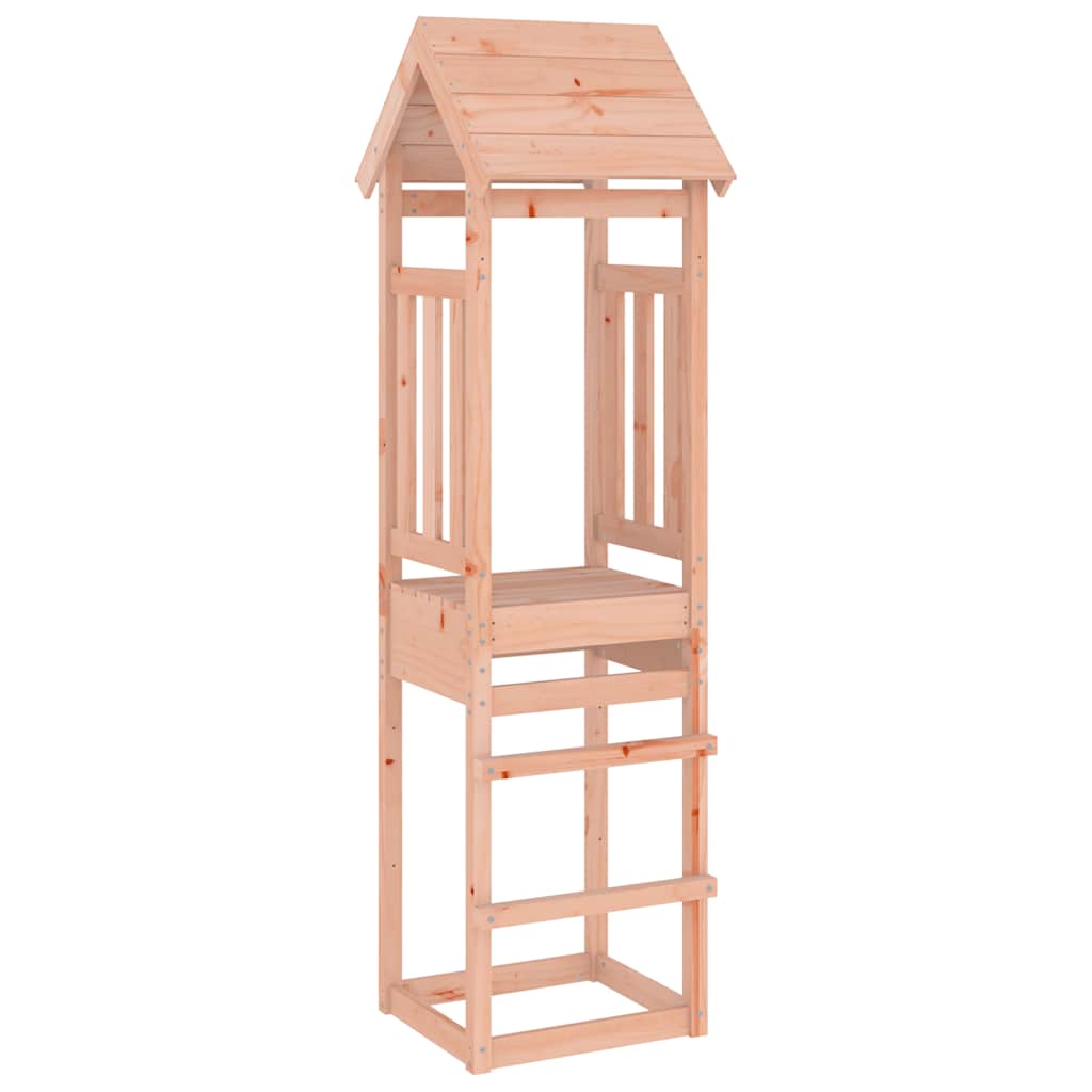 vidaXL Play Tower 52.5x46.5x206.5 cm Solid Wood Douglas - Brown
