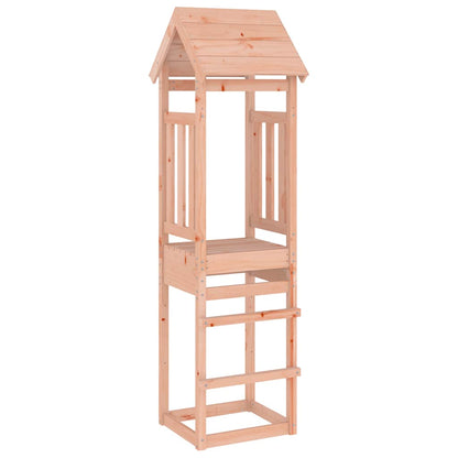 vidaXL Play Tower 52.5x46.5x206.5 cm Solid Wood Douglas - Brown