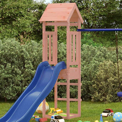 vidaXL Play Tower 52.5x46.5x206.5 cm Solid Wood Douglas - Brown