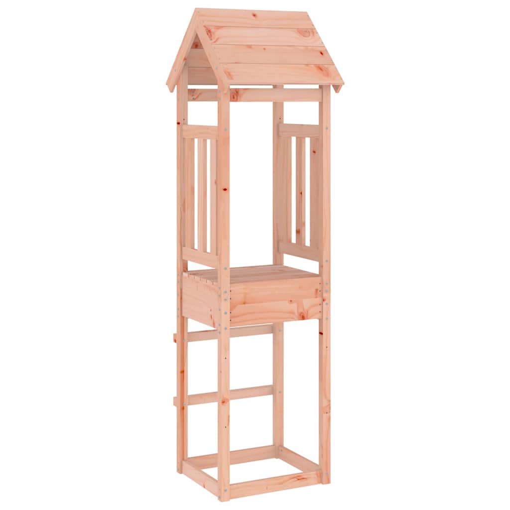 vidaXL Play Tower 52.5x46.5x206.5 cm Solid Wood Douglas - Brown