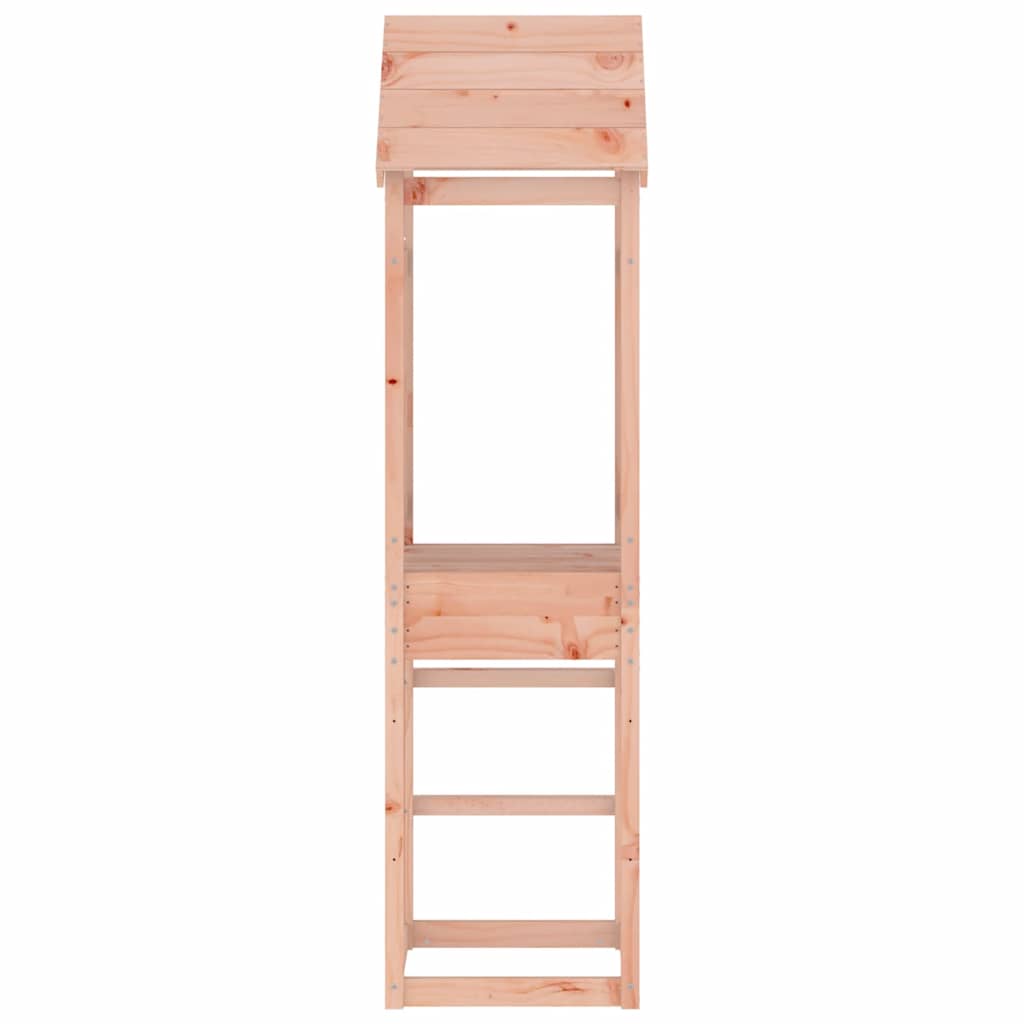 vidaXL Play Tower 52.5x46.5x206.5 cm Solid Wood Douglas - Brown