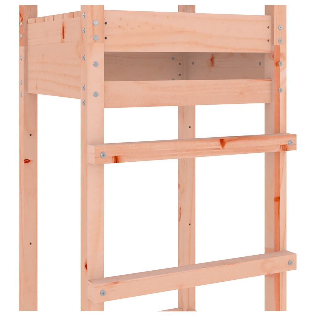 vidaXL Play Tower 52.5x46.5x206.5 cm Solid Wood Douglas - Brown
