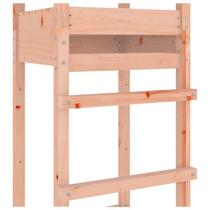 vidaXL Play Tower 52.5x46.5x206.5 cm Solid Wood Douglas - Brown