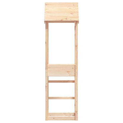 vidaXL Play Tower 53x46.5x194 cm Solid Wood Pine - Brown