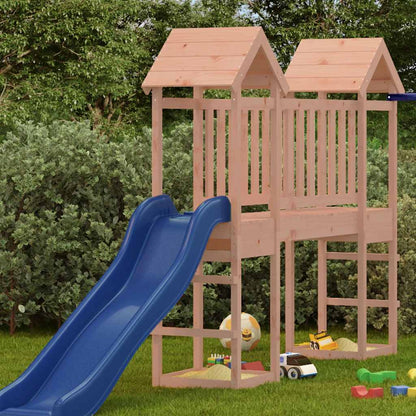 vidaXL Play Tower 53x46.5x194 cm Solid Wood Douglas - Brown