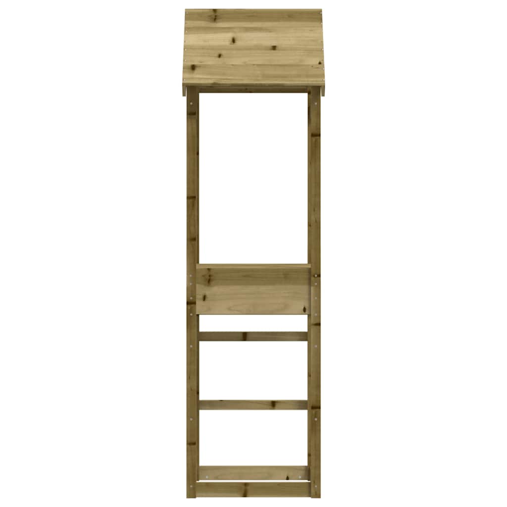vidaXL Play Tower 53x46.5x194 cm Impregnated Wood Pine - Brown