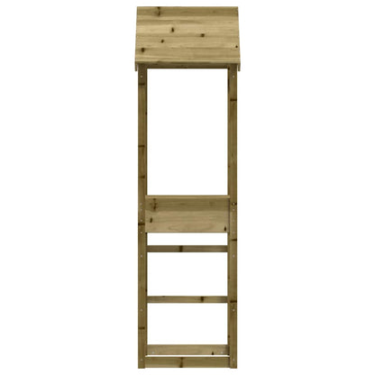 vidaXL Play Tower 53x46.5x194 cm Impregnated Wood Pine - Brown