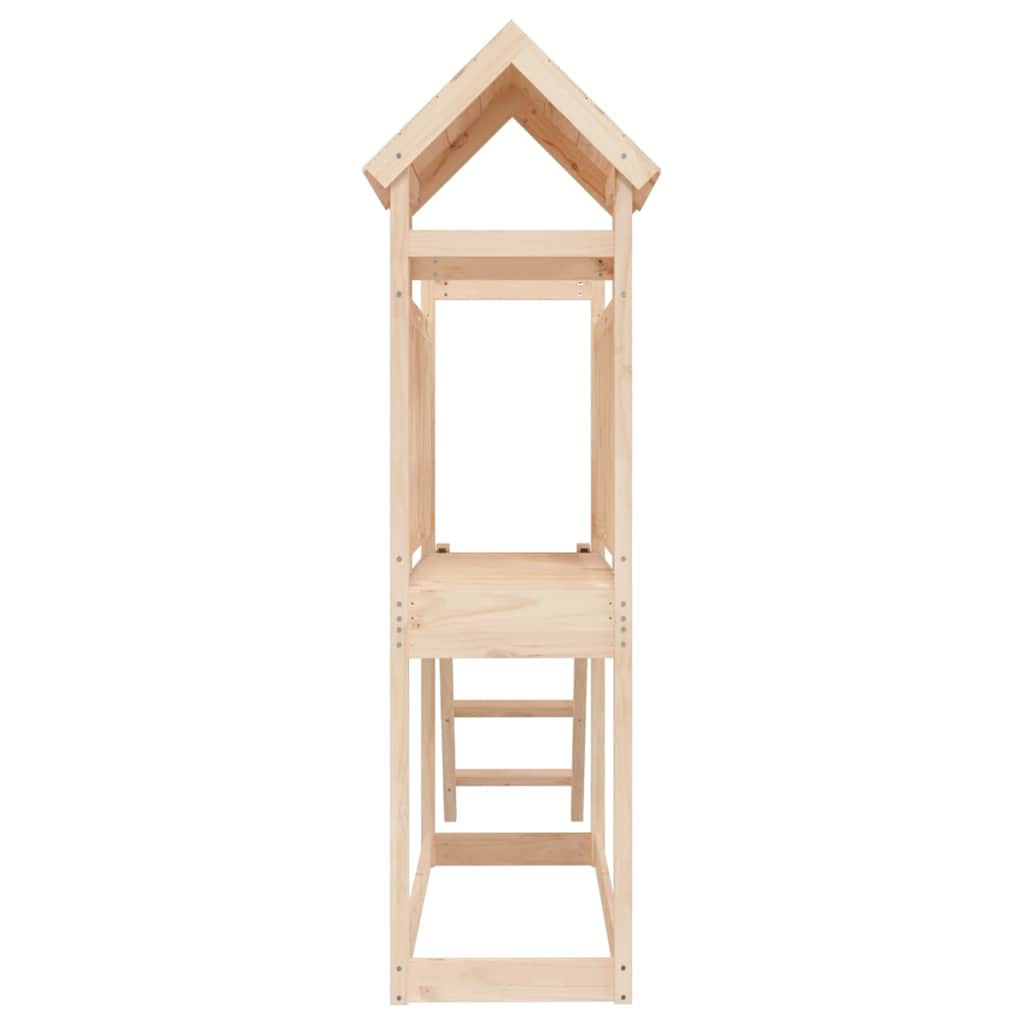 vidaXL Outdoor Playset 53x110x214 cm Solid Wood Pine - Brown