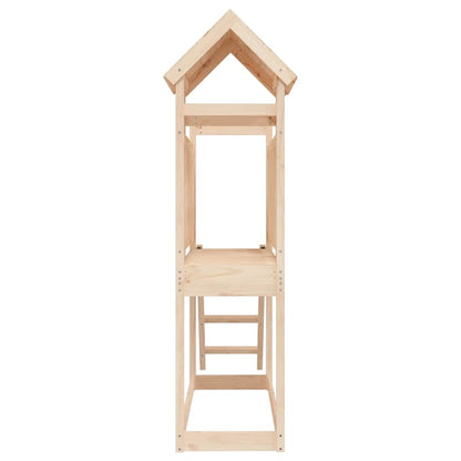 vidaXL Outdoor Playset 53x110x214 cm Solid Wood Pine - Brown