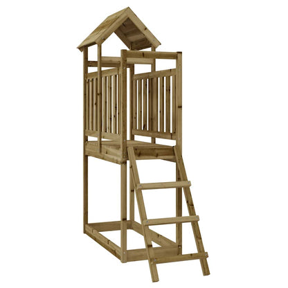vidaXL Outdoor Playset 53x110x214 cm Impregnated Wood Pine - Brown