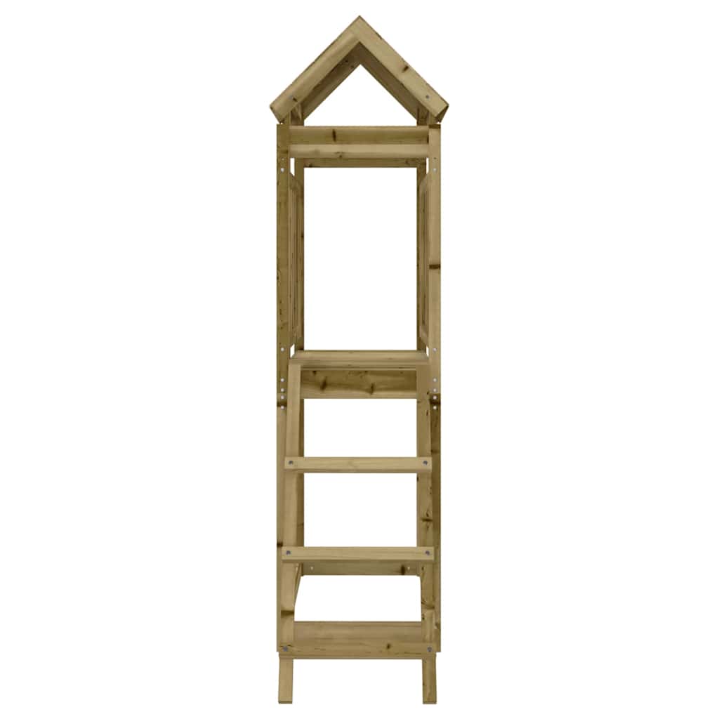 vidaXL Outdoor Playset 53x110x214 cm Impregnated Wood Pine - Brown