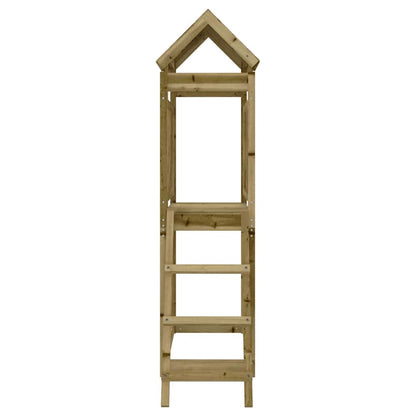 vidaXL Outdoor Playset 53x110x214 cm Impregnated Wood Pine - Brown