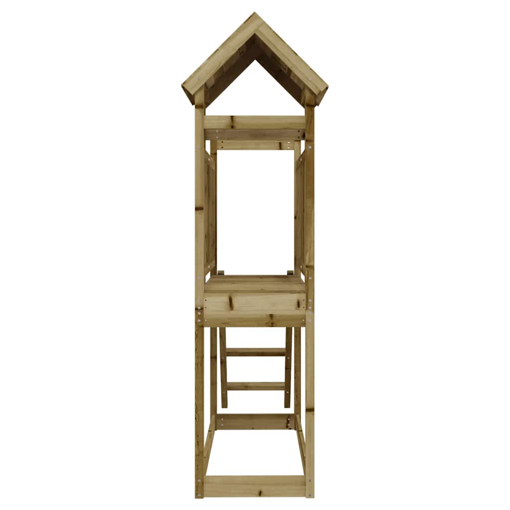 vidaXL Outdoor Playset 53x110x214 cm Impregnated Wood Pine - Brown