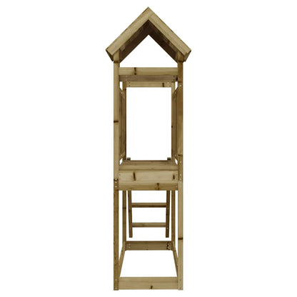 vidaXL Outdoor Playset 53x110x214 cm Impregnated Wood Pine - Brown